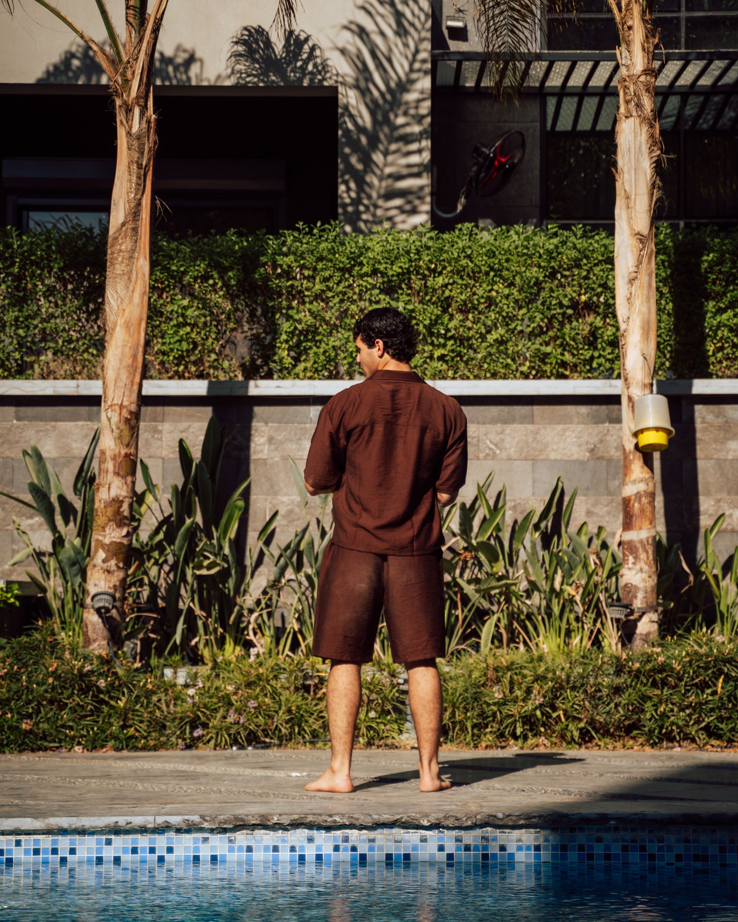 linen shorts